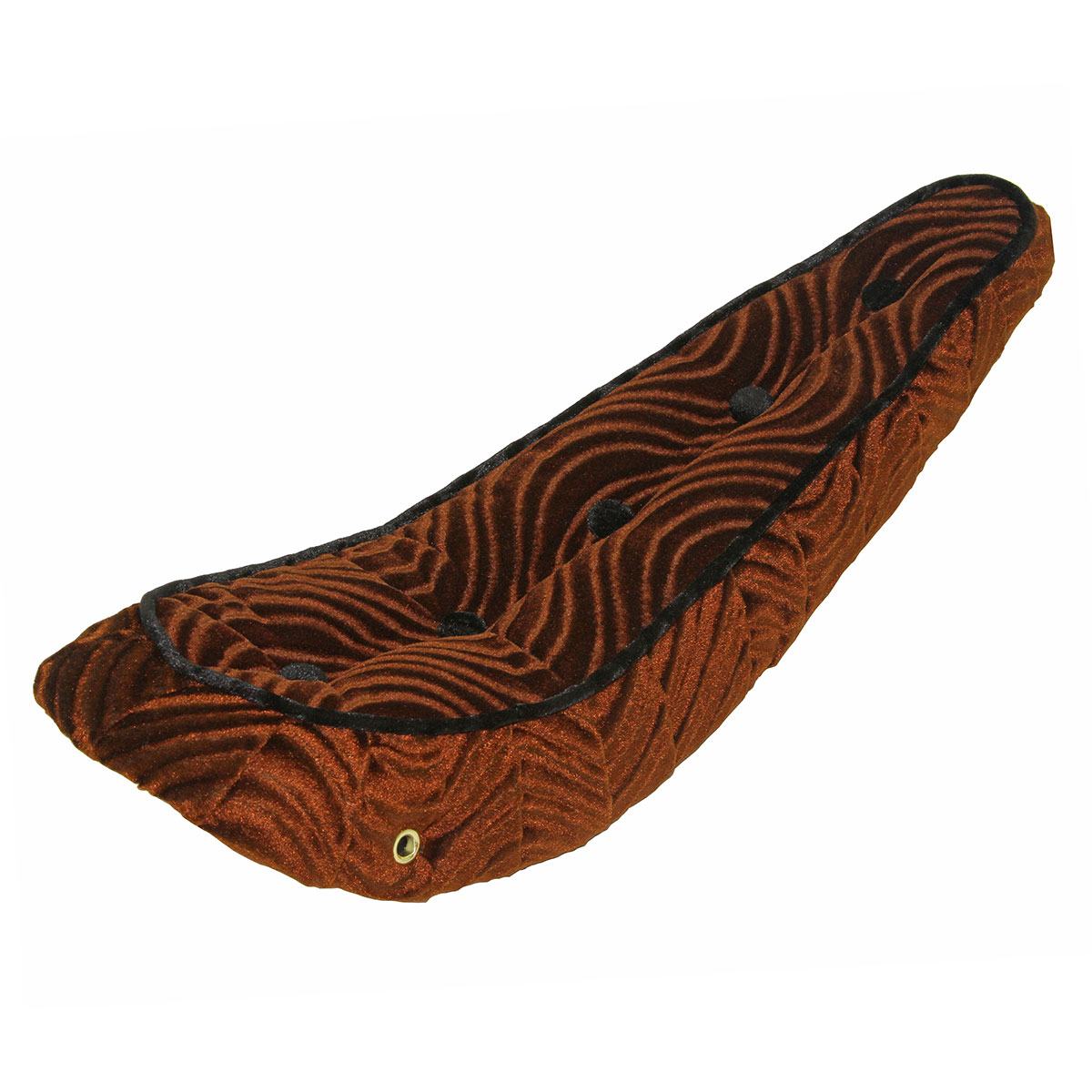 20 Polo Saddle W/Button Brown.